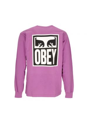 T-shirt Obey lila