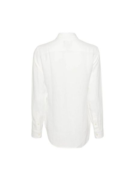 Blusa de lino Peuterey blanco