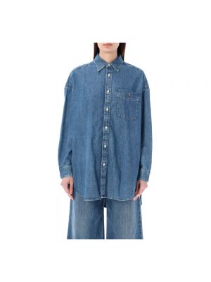 Camicia jeans oversize Polo Ralph Lauren blu