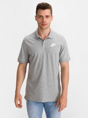 Poloshirt Nike grau