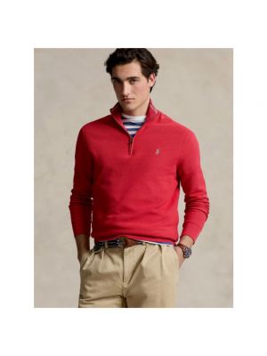 Bluza rozpinana Polo Ralph Lauren czerwona