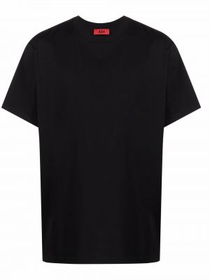 T-shirt ricamato 424 nero