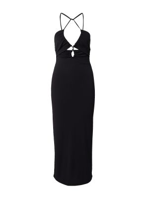 Μάξι φόρεμα Sisley μαύρο