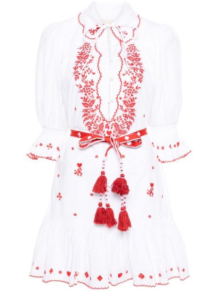 Robe avec ceinture de motif coeur Alemais