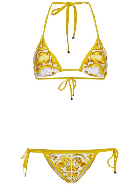 Bikinit Dolce & Gabbana keltainen