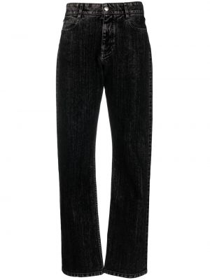 Straight leg jeans con motivo a stelle Stella Mccartney nero