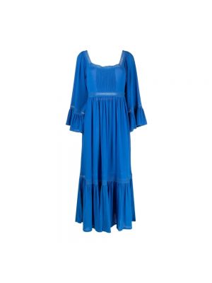 Sukienka długa See By Chloe niebieska