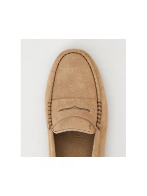 Loafers con tachuelas Tod's beige