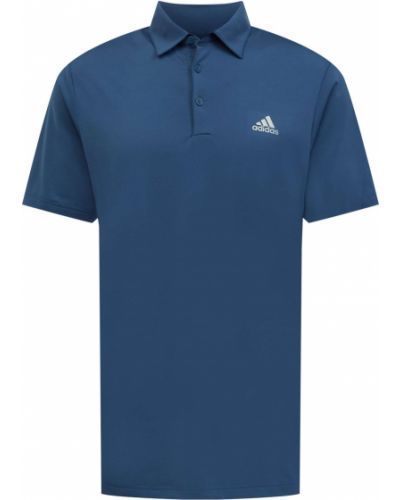 T-shirt sportive in maglia Adidas Golf bianco
