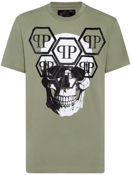 T-shirt Philipp Plein grøn