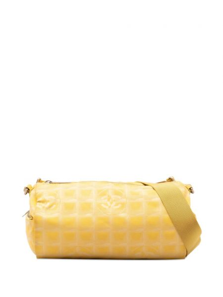 Τσάντα ταξιδιού Chanel Pre-owned κίτρινο