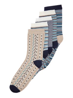 Памучни чорапи на райета Trendyol