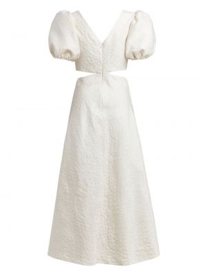 Midi šaty Markarian bílé