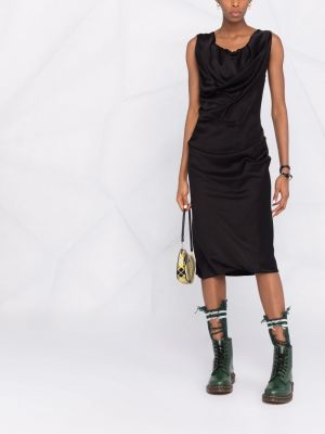 Vestido de cóctel ajustado Vivienne Westwood negro