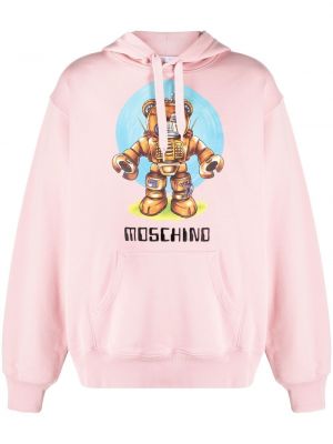 Hoodie Moschino rosa