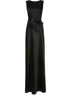 Вечерна рокля с гол гръб Voz черно