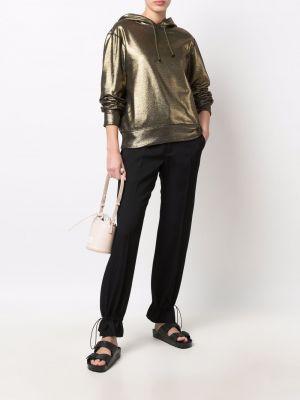 Kokvilnas kapučdžemperis Junya Watanabe zelts