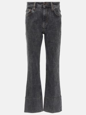 Jeans bootcut large Brunello Cucinelli noir