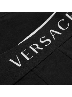 Шорты Versace черные