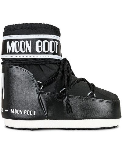 Stivaletti di nylon Moon Boot nero