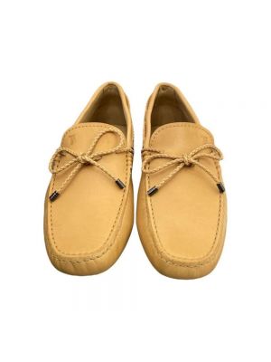 Loafers de ante Tod's beige