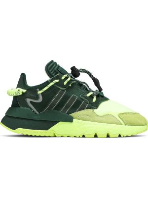 Кроссовки Adidas Nite Jogger зеленые