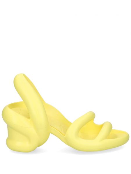 Sandále s otvorenou pätou Camper žltá