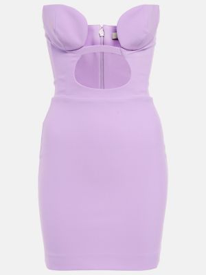 Mini vestido Nensi Dojaka violeta