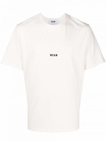 Trykt t-skjorte Msgm