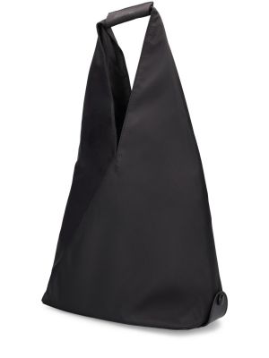Найлонови чанта за ръка Mm6 Maison Margiela черно