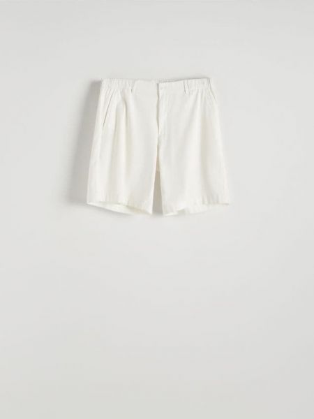 Pantaloni scurți Reserved alb