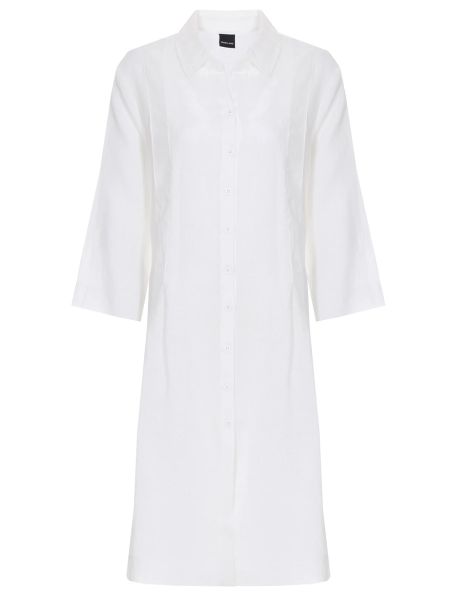 Льняное платье Anneclaire белое