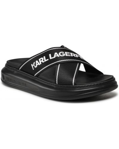 Sandały Karl Lagerfeld, сzarny