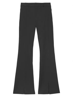 Расклешенные брюки Le High с разрезом Frame, noir