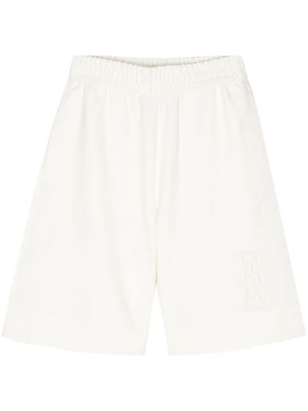 Shorts mit stickerei Emporio Armani weiß
