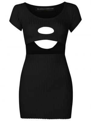 Mini šaty Gloria Coelho čierna