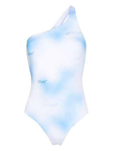 Raštuotas maudymosi kostiumėlis Off-white