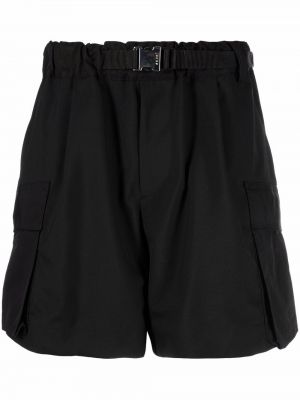 Cargo shorts Sacai svart