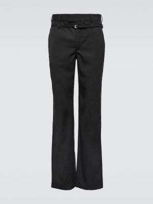 Vlněné klasické kalhoty Jacquemus černé