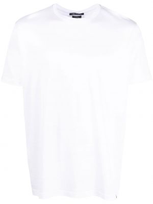 T-shirt en coton avec manches courtes Paul & Shark blanc