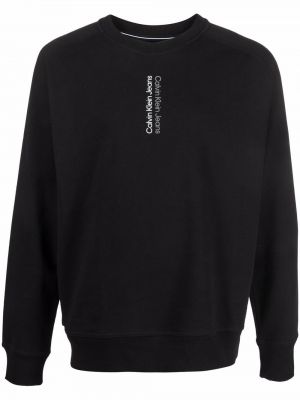 Sweatshirt Calvin Klein Jeans svart