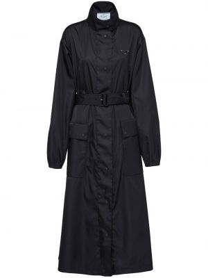 Trenchcoat Prada svart