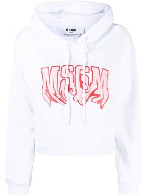 Hoodie Msgm vit