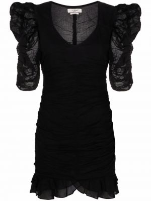 Černé mini šaty Isabel Marant Etoile