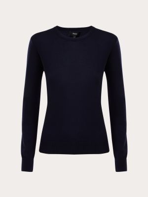 Jersey de lana de tela jersey Theory azul