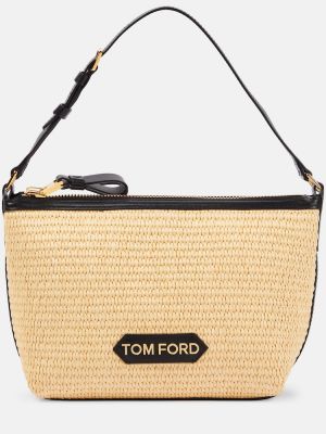 Чанта за ръка Tom Ford бежово