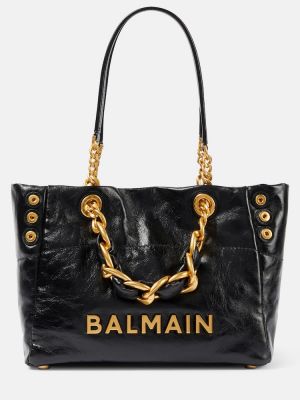 Δερμάτινη δερμάτινη δερμάτινη τσάντα shopper Balmain