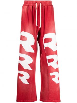 Spodnie sportowe bawełniane 123 Rivington czerwone