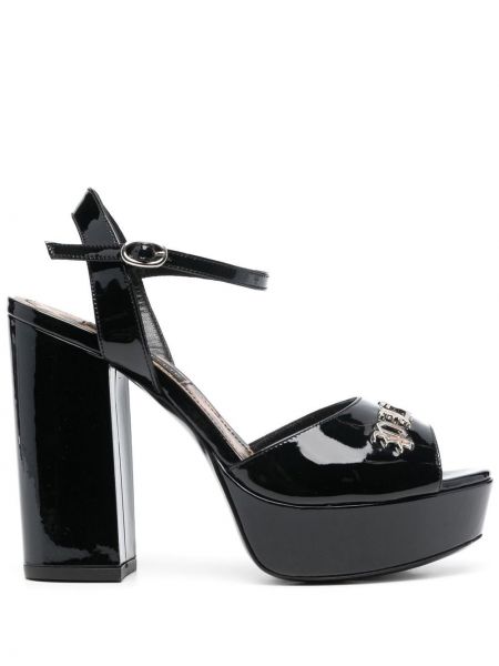 Hviezdne sandále Philipp Plein čierna