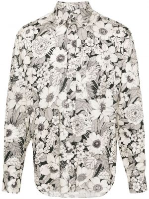 Lyocellová kvetinová košeľa s potlačou Tom Ford